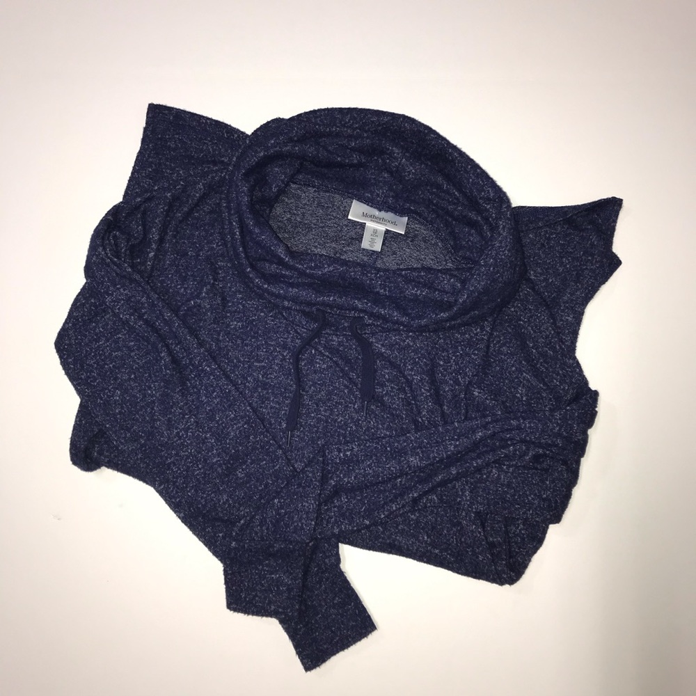 MOTHERHOOD Maternity XS Crowl Drawstring Top